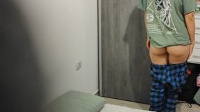 I feel like someone is watching me from behind the curtains while I do my morning routine.