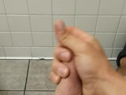 Nice quickie in random gas station bathroom