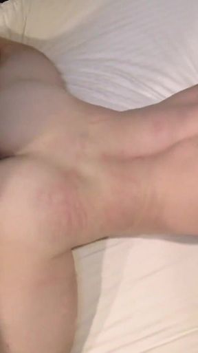 Milky White Ass Gets Fucked Deep and Hard by BBC