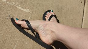 Black Flip Flops Play