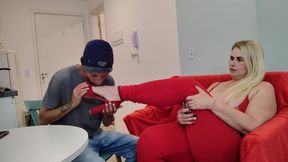 Brincadeira Com Lindos Pezinhos Da Tiffany Montavani