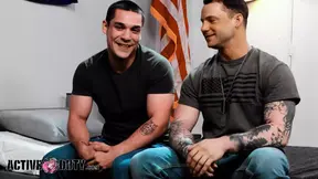 Tatted Hunks Raw Flip Fucks - Andrew Miller, Tyler James - Active
