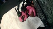 Estim cumshot in chastity