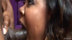 Sbbw Ebony Bitch On Black Male stick - Hard fuck