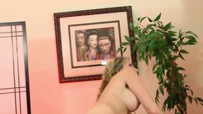 Dark-haired and Asian big tit pornstars go analed in lesbian action