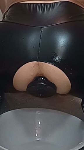 Sissy-Kuroko Anal Huge Dildo   Clip 2