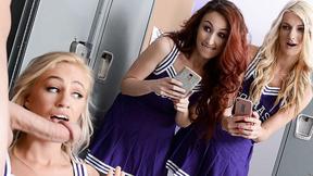 ”Blonde Cunt Lyra Law Wraps Muscle Boy Meat Around her cunt”