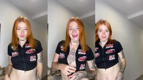 Social Media Creator @pollyfoxy @Showing Boobs & #Nude #Redhead #Tattoo porno film | Tik.Porn