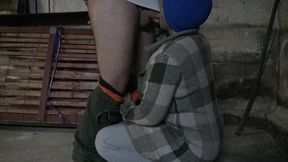 French Whore Lets Me Anal Fuck Her In Abandoned Building