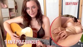 A Pole Dancer Shows Exactly Where She Wants Touching