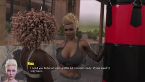 Adored by the Devil #18 - Animated Sex Game - Redhead MILF Outdoor Sex!