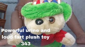 Powerful urine and loud fart plush toy 343