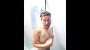 i had some naughty interaction with my fans on the site and we talked a lot of dirty stuff during the shower.