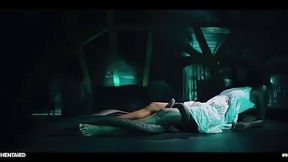 Big Tit Ebony Fucked And Cumflated By Alien Tentacles