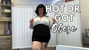 Hot Doctor Got Obese - BBW Dr Gained Weight Since You Were Last in The Clinic Feedism Medical RolePlay Goddess Alara Glutton