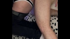 My hole stretched on his thick cock until I felt like I&rsquo_d break apart