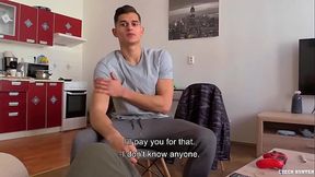 Lucky Guy Pays Two Hunky Dudes To Feel Their Fingers Tongues Everywhere On His Body - BigStr