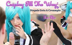 Cosplay all the way: sis gets a creampie