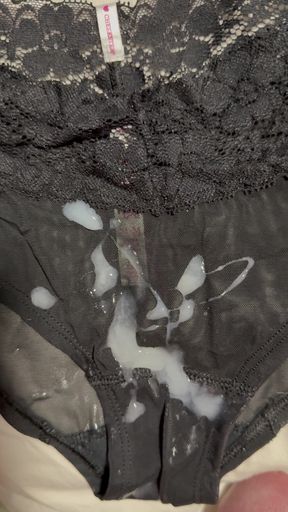 Cum on Wife's Panties 6