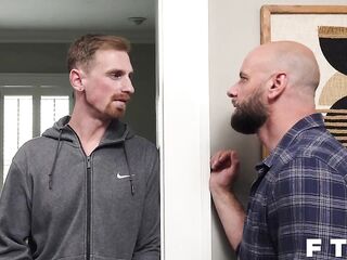 Girth Brooks and Lane Colton eat out and bang Stevie Trixx