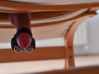 Edging with octopussy makes guy precum flow