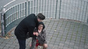(movie  clash of pimps  - episode 2/6) - street slut candy scott gets dominated and pissed on