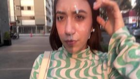 Artemis Carmona captivates with daring public passion in Latina thrill