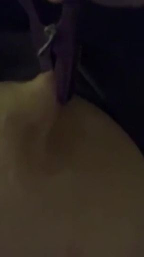 Bbwbootyful pegging squeezing my big boobs