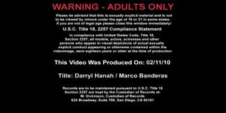 Blonde wife Darryl Hanah fucking in the bed with her tattoos