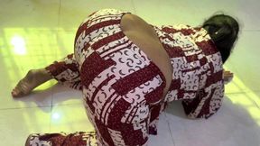 egyptian beautiful hot stepmom playing truth or dare ended up with her big ass being creampied - arab big ass & huge boobs hot stepmom punished