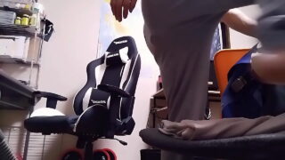 Japanske homoseksuelle fyre hamrer røve med store dildoer