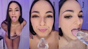 pov blowing you cock and draining you cum -claudia bavel-