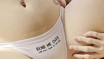 2 tiny white girls take on giant BBC