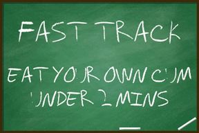 AUDIO ONLY - Eat your own cum under 2 mins