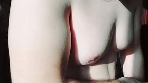 CUMSHOT HANDS-FREE Red Mini Skirt Big White Ass Shemale Boy Sissy Big Butt Tranny Booty Trap Slut Trans The Best