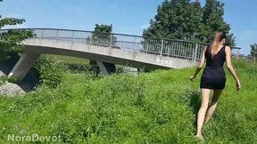 risky outdoor public fuck next to the highway - noradevot