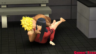 Naruto Cap 2 Sasuke Punishes hinata with a good spanking like he should be given naruto ala fucks her like a whore