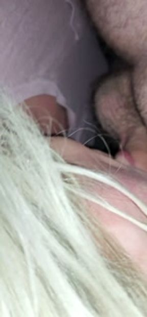 Wasn't expecting to be woke up by a cock in my mouth