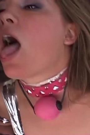 Horny babe has a threesome, watch or join us