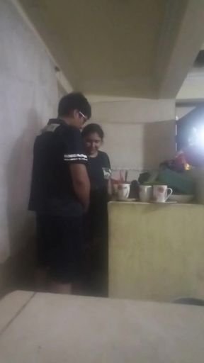 Maid Fucked in the Kitchen (my Wife Almost Found Us Out)