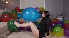 Pretty Crystal Balloons and Blue Balloon B2P - Kylie Jacobs - MP4 720p HD