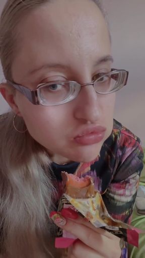 Asmr Eating Protein Bar No Sugar
