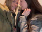 Serenity Cox and Nadia Foxx go shopping with vibes in! Lingerie try-ons, Public Orgasms + more!