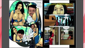 Savita Bhabhi Episode 14 Part 1 - Sexpress - Bhabhi doing sex with her friend&#039;s virgin brother in Train