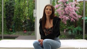Enchanting eyes on this amateur, see what she is willing to do to make it