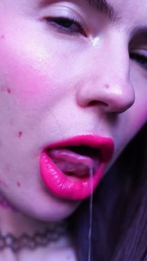 Pink Lipstick Kiss