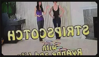 RyAnne and Lily Stripscotch Circle