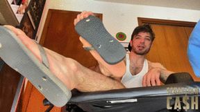 Giant Wrestler's Feet