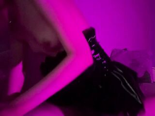 Homemade with talk. Boyfriend made his alt angel cum in a cowgirl pose