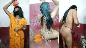 Beautiful Girl Bathing Selfie Hot Cute Girl Sexy Bath
